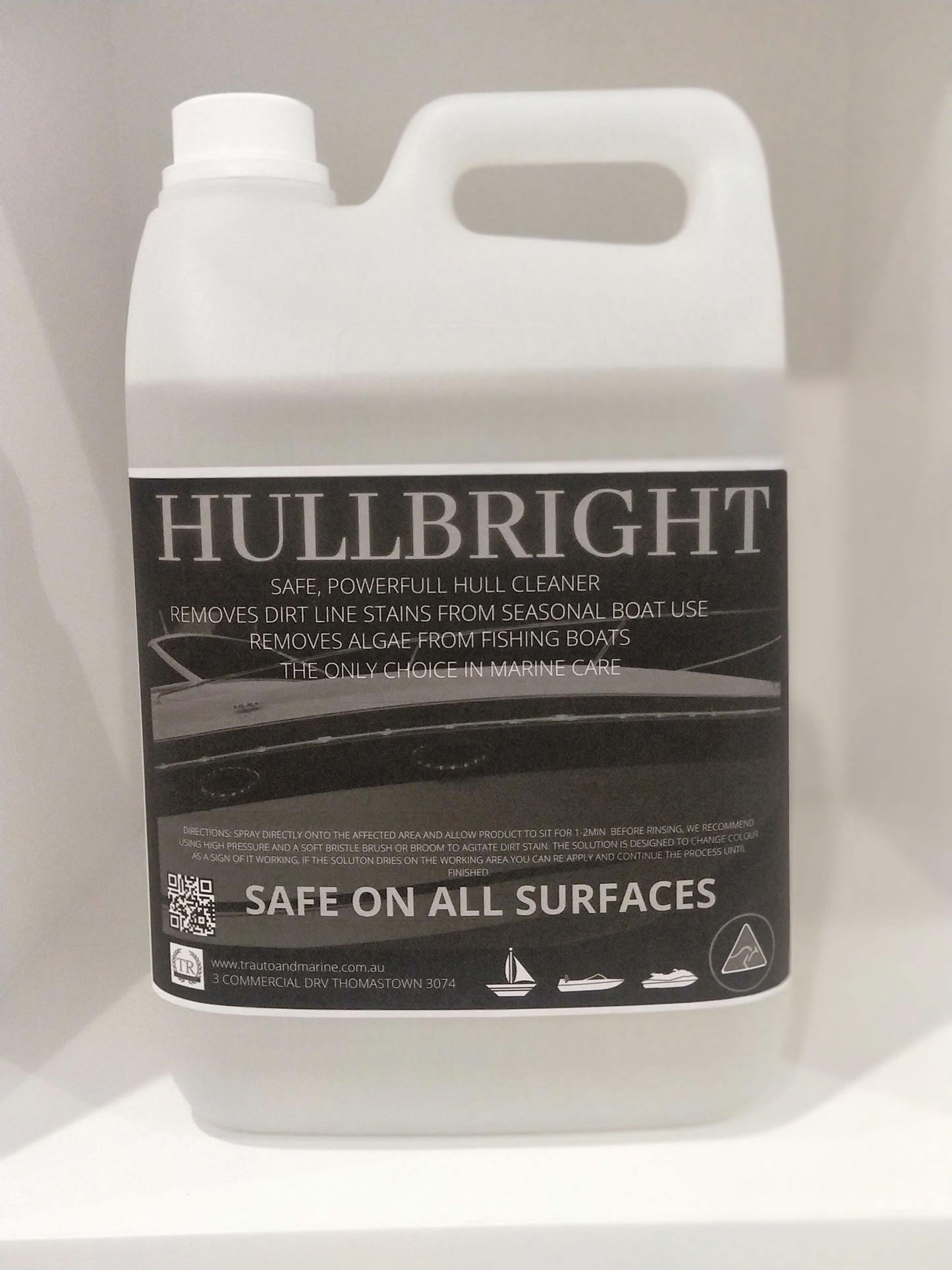 Hull Bright Hull Cleaner Stain Remover Boat Wash