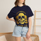 Brotherhood USA Skull T-Shirt — Patriotic Skull Trio Graphic Tee