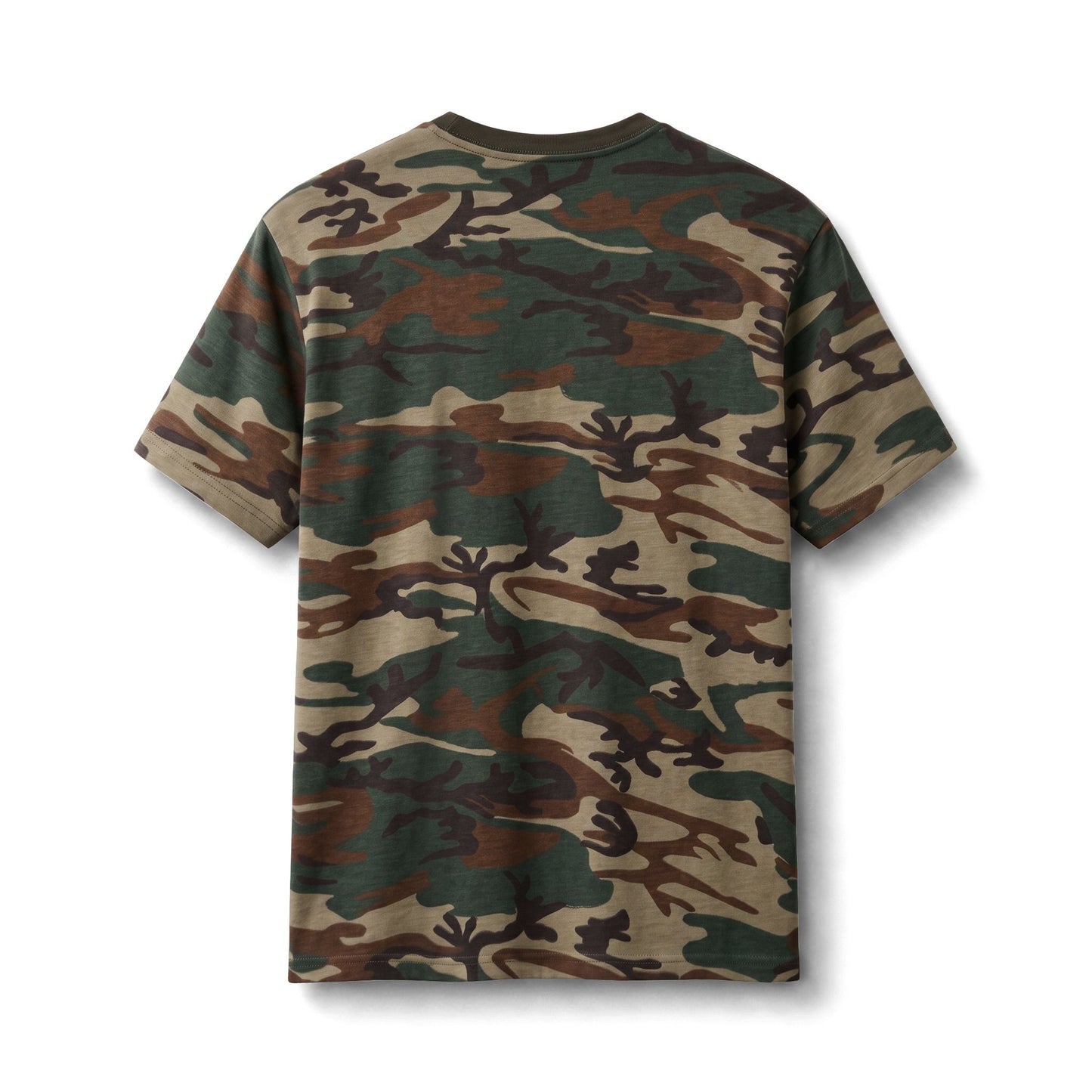 Angry Deer Cotton Camo Tee