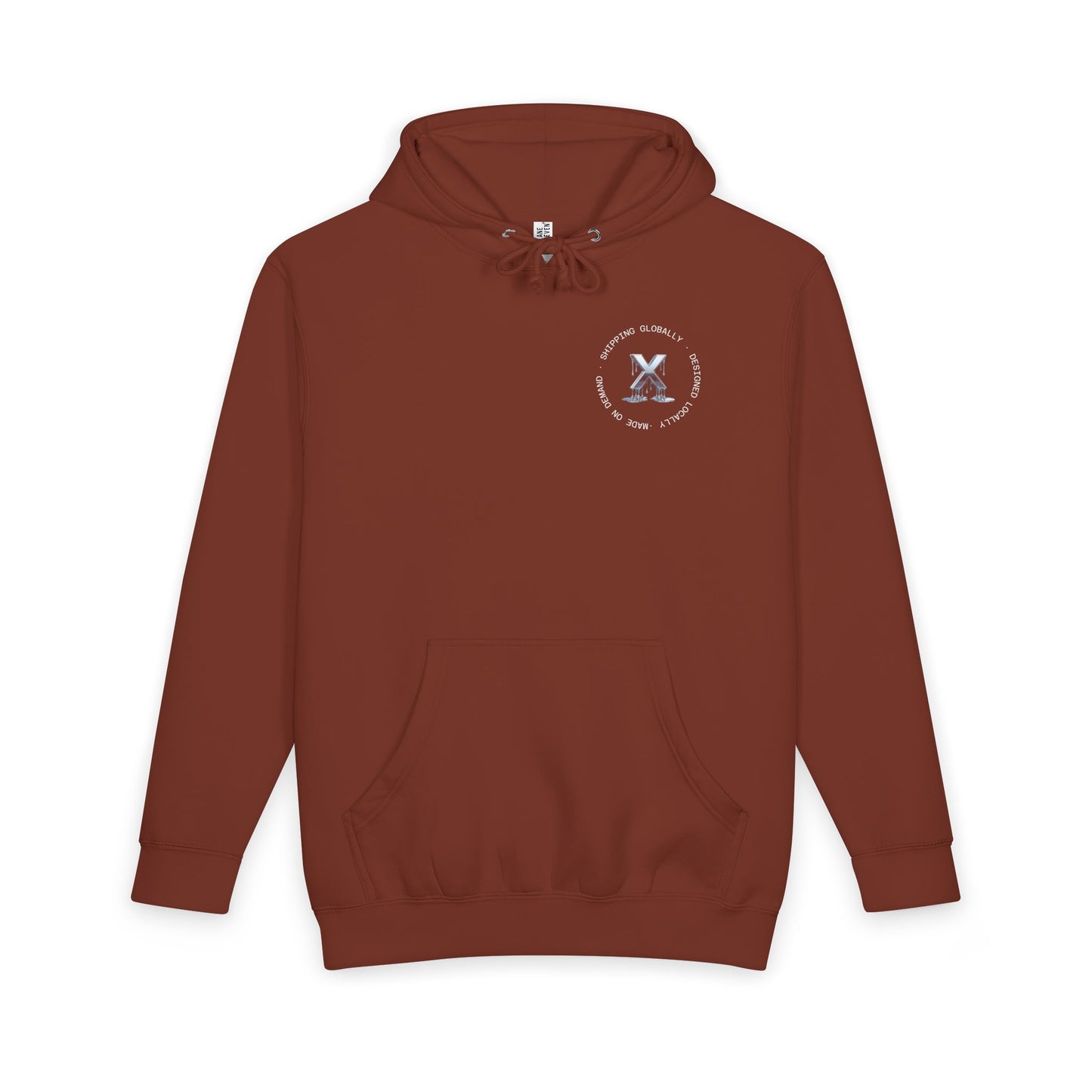 JDM Garage Photo Hoodie — Classic Car Workshop Pullover