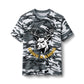 Angry Deer Cotton Camo Tee