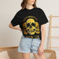 Brotherhood USA Skull T-Shirt — Patriotic Skull Trio Graphic Tee