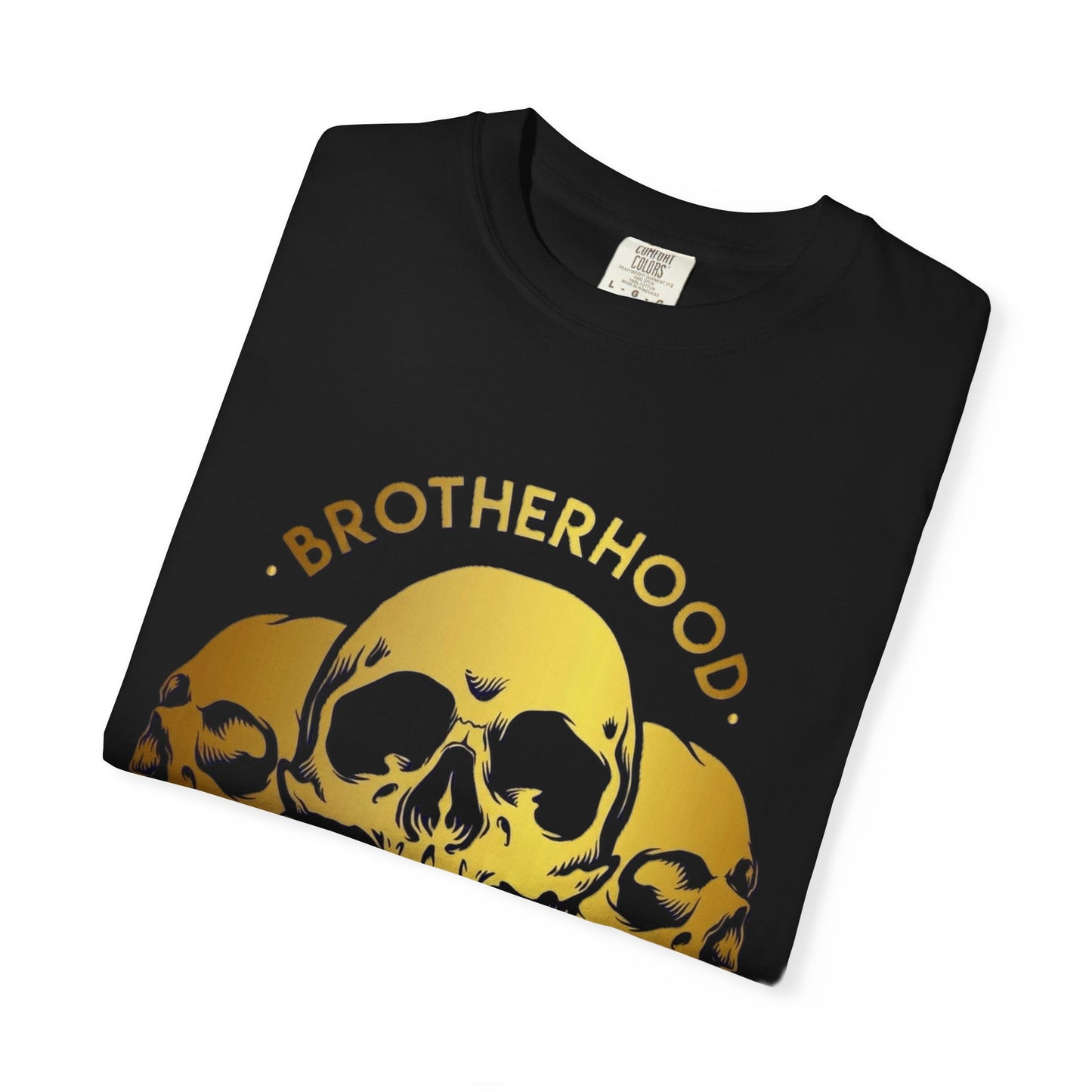 Brotherhood USA Skull T-Shirt — Patriotic Skull Trio Graphic Tee
