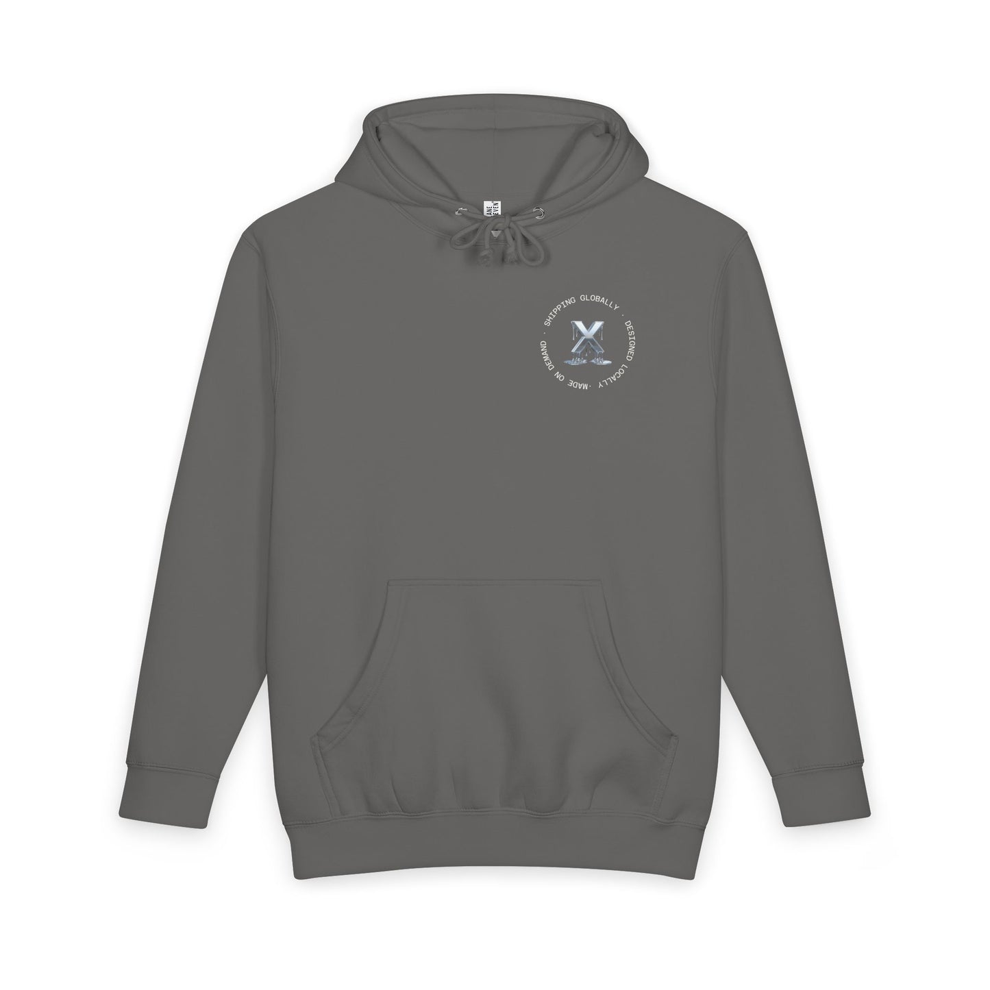 JDM Garage Photo Hoodie — Classic Car Workshop Pullover