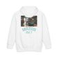 JDM Garage Photo Hoodie — Classic Car Workshop Pullover