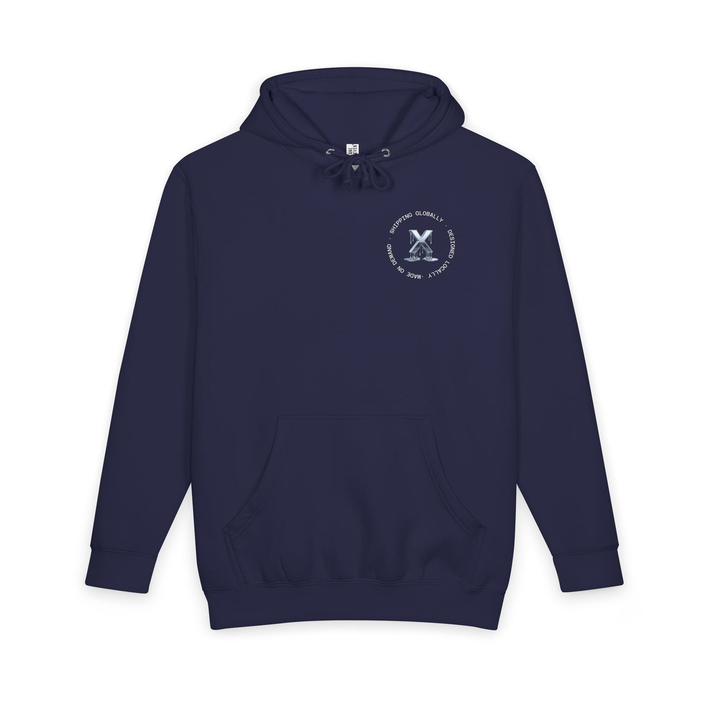 JDM Garage Photo Hoodie — Classic Car Workshop Pullover