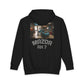 JDM Garage Photo Hoodie — Classic Car Workshop Pullover