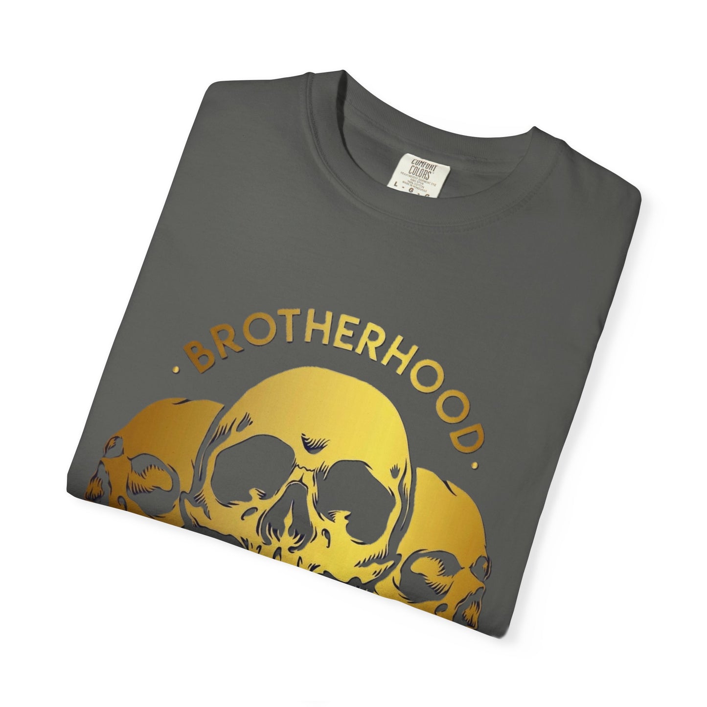 Brotherhood USA Skull T-Shirt — Patriotic Skull Trio Graphic Tee