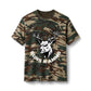 Angry Deer Cotton Camo Tee