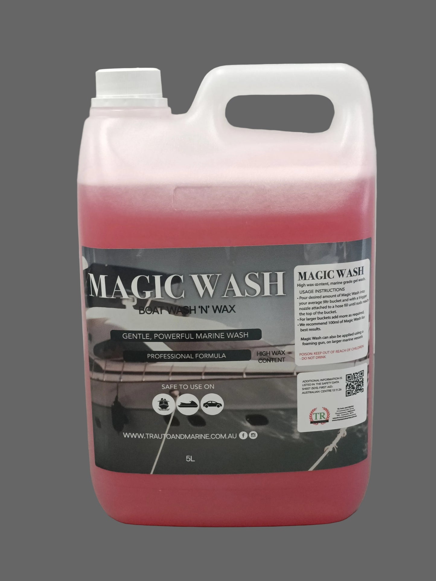5ltrs MAGIC WASH WAX SOAP